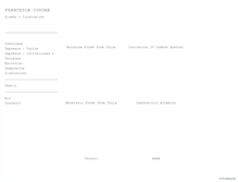 Tablet Screenshot of francescacorona.com